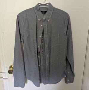 Men's Casual Button Down Gap XS Gingham